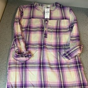 Girls Gap plaid dress